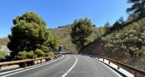 Se abrirá al tráfico la carretera que une Lorca con la Sierra de Almenara en los próximos días