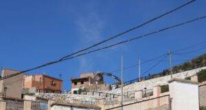 El vial de los Barrios Altos entra en la recta final con la demolición de la vivienda que mantenía paralizados los trabajos