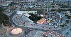 Los cuatro carriles del Tramo III de la Ronda Central se abren en el primer día de la Feria de Lorca