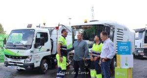 14 nuevos operarios se suman al dispositivo especial de limpieza durante la Feria de Lorca