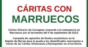 El Ayuntamiento de Lorca anima a los lorquinos a ayudar a Marruecos
