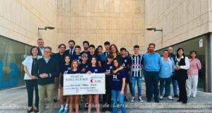 El alcalde felicita a los niños del ‘Torneo de Fútbol Solidario de las Pedanías Altas’ por donar más de 8.000 euros
