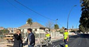 Lorca abre el tráfico por el paso inferior de la Avenida de Santa Clara, junto al convento de Clarisas
