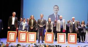 El alcalde anuncia “pasos firmes e inéditos” para recuperar la ‘vieja ciudad’ en el acto de entrega de honores y distinciones de Lorca
