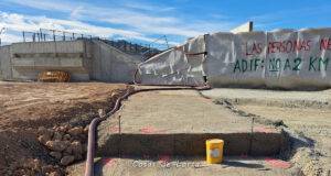 Vecinos de Tercia se movilizan contra la construcción de un muro infranqueable