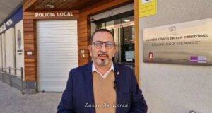 El PSOE denuncia el robo en la cantina del Centro Cívico de San Cristóbal «pared con pared» con el Cuartel de Policía que cerró Fulgencio Gil