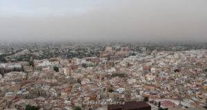 Una masa de polvo sahariano afectará a Lorca los días 14 y 15 de enero