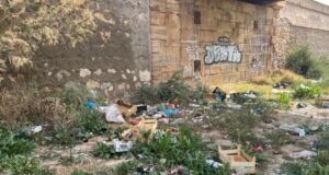 El PSOE denuncia la situación de abandono y desidia del entorno del Puente de Hierro que se ha convertido en un vertedero