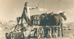Lorca despide a Purita Vizcaíno, la primera mujer en manejar una cuadriga en Lorca
