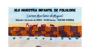 El Teatro Guerra de Lorca acoge la XLII Muestra de folclore infantil ‘Carmen Martínez de Miguel’