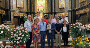 Alcaldes de ciudades francesas hermanadas con Lorca, asisten a las fiestras patronales.
