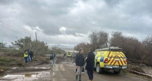 El Ayuntamiento despliega un dispositivo especial para reparar los daños causados por las lluvias en varias pedanías de Lorca