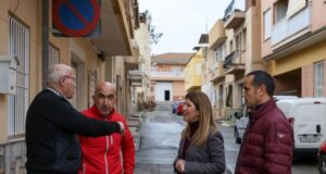 El Gobierno de Lorca invierte cerca de 300.000 euros en la adecuación y mejora de la calle de los Arcos, en el barrio de San Cristóbal