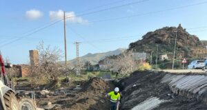 El Ayuntamiento de Lorca finaliza la reparación de la red de agua potable en Ramonete tras las averías causadas por las lluvias