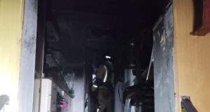 Incendio en una vivienda de Lorca sin heridos gracias a la rápida intervención de los servicios de emergencia