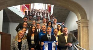 El alcalde de Lorca felicita al Lorca Deportiva tras su ascenso a Segunda RFEF