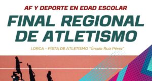 Lorca acoge este fin de semana la final regional de atletismo del ‘Programa de Actividad Física y Deporte en Edad Escolar