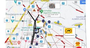 Conflicto entre el Ayuntamiento de Lorca y ADIF por el corte de tráfico en la Alameda de Cervantes