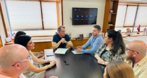El alcalde de Lorca y el Colegio de Arquitectos abordan soluciones urgentes frente a inundaciones y mejoras en la gestión urbanística