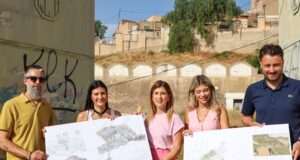 El Gobierno de Lorca convertirá los antiguos depósitos de agua del Barrio de Santa María en un innovador parque urbano sostenible
