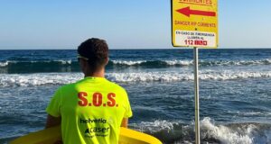 Dos mujeres rescatadas por socorristas en la cala de Calnegre