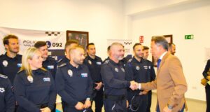 El alcalde de Lorca agradece el compromiso del Gobierno regional para contratar más policías locales en el municipio