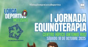 La iniciativa ‘Gol de Corazón Infinito’ continúa fomentando el deporte inclusivo en Lorca con una jornada de equinoterapia