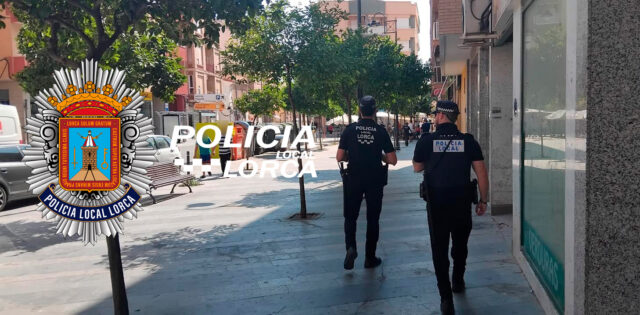 POLICIA LOCAL LORCA A PIE