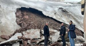 El Ayuntamiento de Lorca emprende una intervención de urgencia en el barrio de San Cristóbal por un desprendimiento