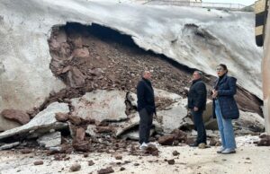 El Ayuntamiento de Lorca emprende una intervención de urgencia en el barrio de San Cristóbal por un desprendimiento