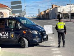 La Policía Local de Lorca detiene a tres personas, dos de ellas por el robo de un vehículo que pudo ser recuperado