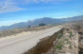 El Ayuntamiento de Lorca actúa de urgencia «en enclaves afectados por el temporal del pasado marzo, y que han empeorado por las últimas lluvias»