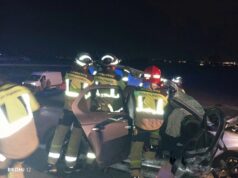 Accidente grave con fallecido en la vía rápida a Águilas
