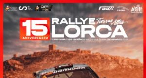 El Rallye Tierras Altas de Lorca celebra su 15° aniversario los días 13 y 14 de marzo inaugurando el Campeonato de España de Tierra