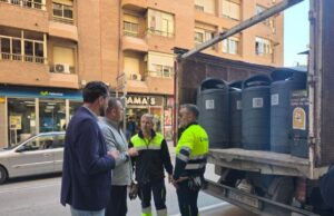 El viernes arranca en Juan Carlos I el montaje de las tribunas para los Desfiles Bíblico Pasionales de la Semana Santa lorquina Cosas de Lorca