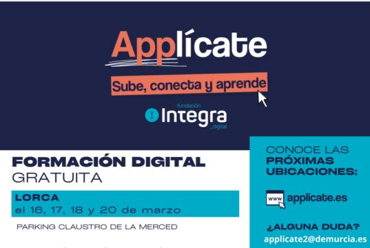 Proyecto “Applícate: sube, conecta y aprende” llega a Lorca