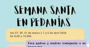 Vuelve el programa »Concilia la Semana Santa en Pedanías» con actividades para las familias de Lorca en vacaciones
