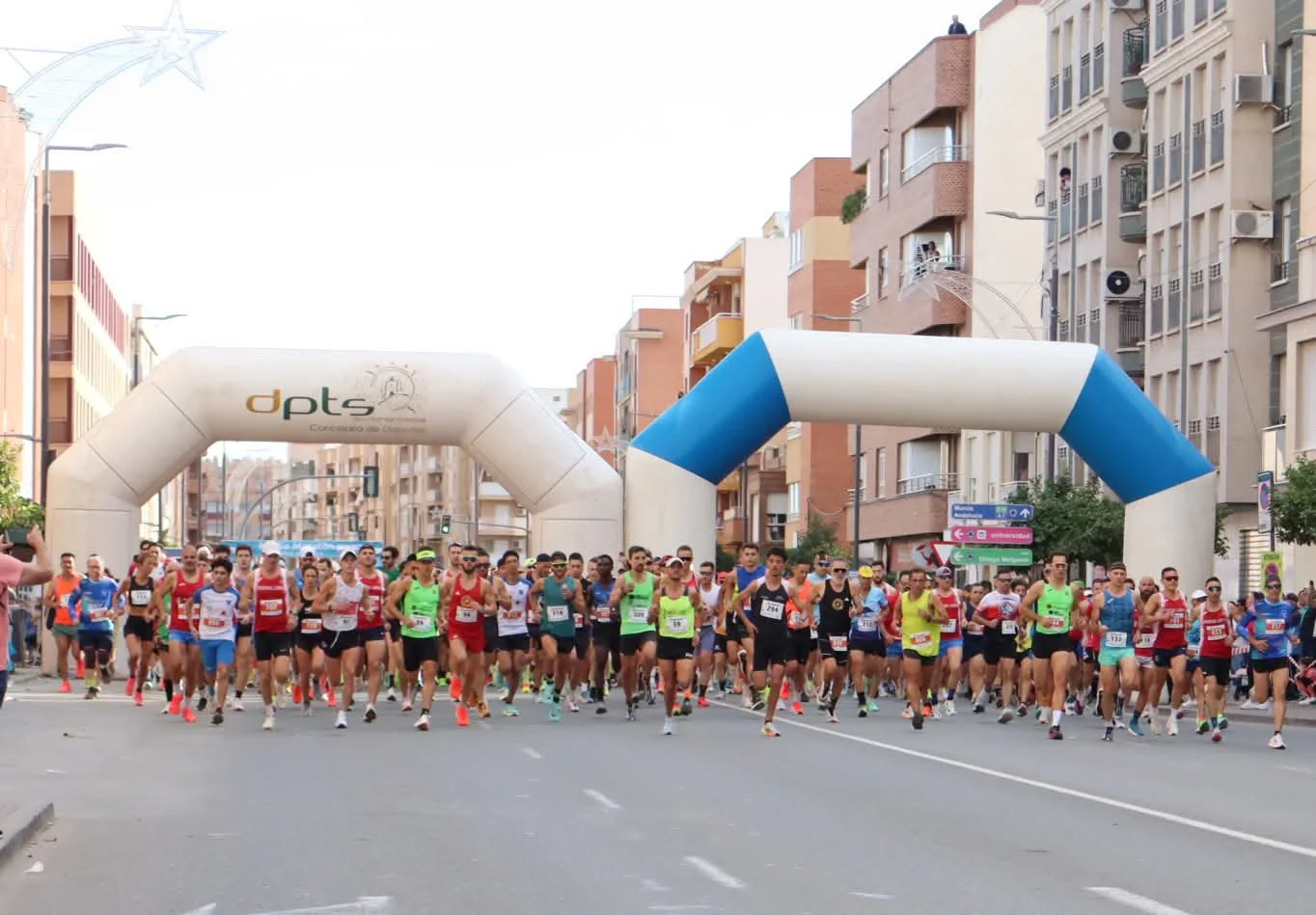 La 38ª Media Maratón ''Ciudad de Lorca'' del próximo domingo supera el millar de inscritos, cifra récords de los últimos años
