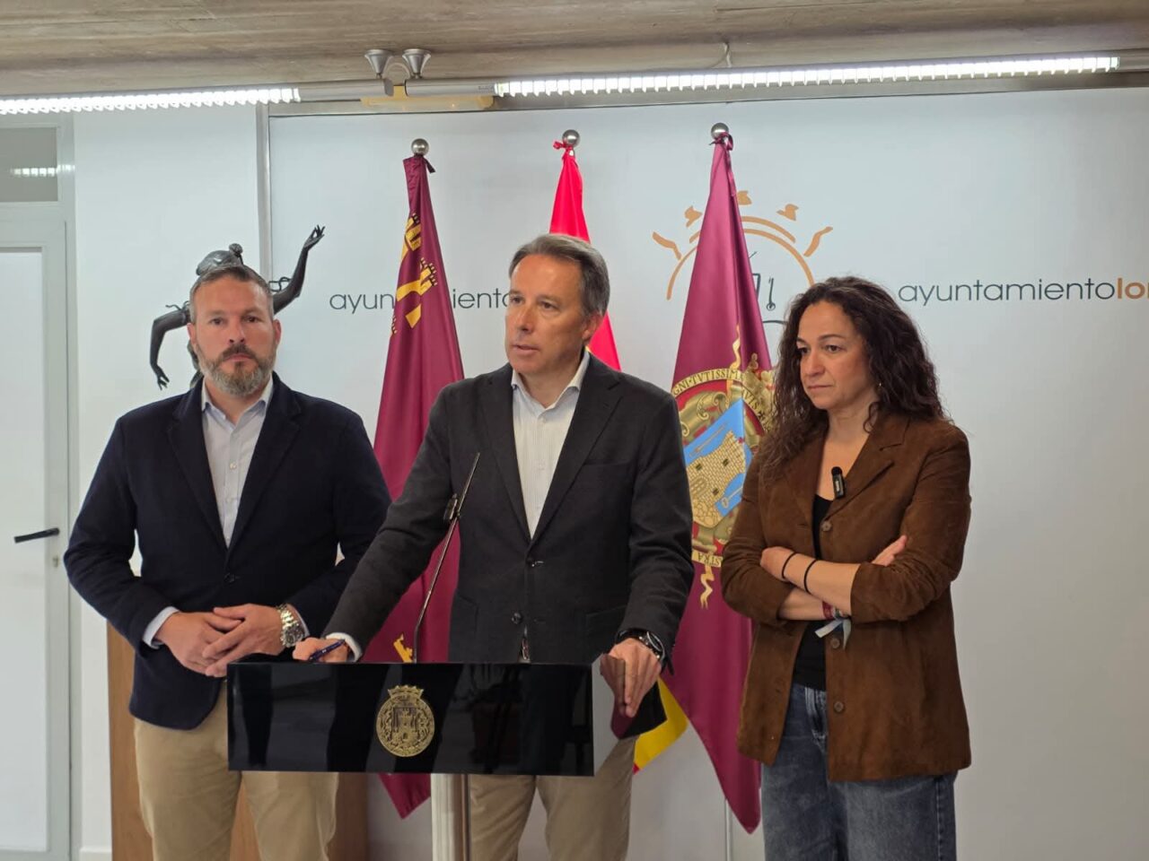El Pleno de Lorca se une en defensa de los vecinos del Campillo y La Torrecilla y pide a ADIF que incremente las obras de drenaje en el entorno de la rambla de la Torrecilla