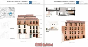 Se reactiva el proyecto del primer hotel del casco histórico de Lorca tras seis años de paralización planos casa del leon lorca