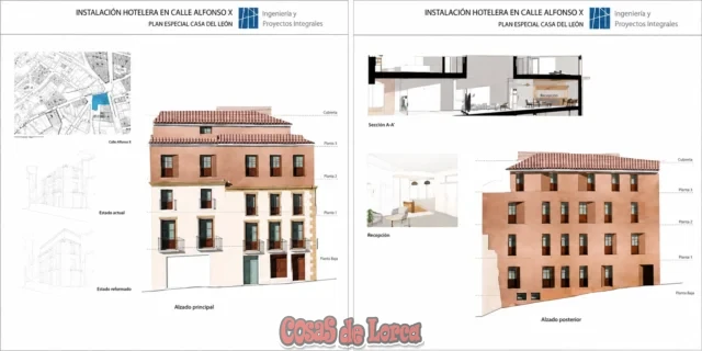 planos casa del leon lorca planos casa del leon lorca