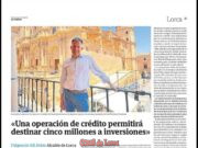 Lorca impulsará inversiones por cinco millones mediante una operación de crédito screenshot