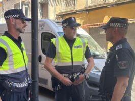 la policía local de lorca detiene a cuatro personas y refuerza la vigilancia de las conductas incívicas con más de un centenar de controles durante la última semana