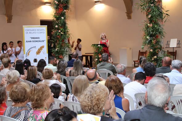 más de 600 alumnos participan en la xxv edición del certamen infantil de relato corto ''premio juan gonzález'', organizado por el ceip juan gonzález