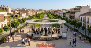 Un espacio escénico musical revolucionará el pulmón verde de la futura Alameda Central de Lorca Un espacio escénico musical revolucionará el pulmón verde de la futura Alameda Central de Lorca