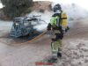 Intensa tarde de incendios en Lorca: arde un vehículo en La Parroquia tras quedar extinguido el fuego de Puentes img 20260710 wa0003