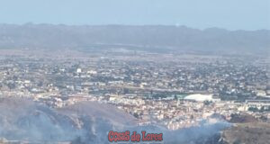 Importante despliegue del Plan Infomur para sofocar un incendio forestal en la pedanía de El Río, en Lorca img 20260711 wa0000
