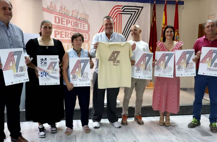 lorca presenta la 47ª edición de los juegos deportivos del guadalentín, el gran referente regional del deporte popular