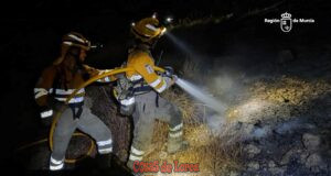 Extinguido un incendio forestal junto al antiguo matadero de Lorca img 20260828 wa0002