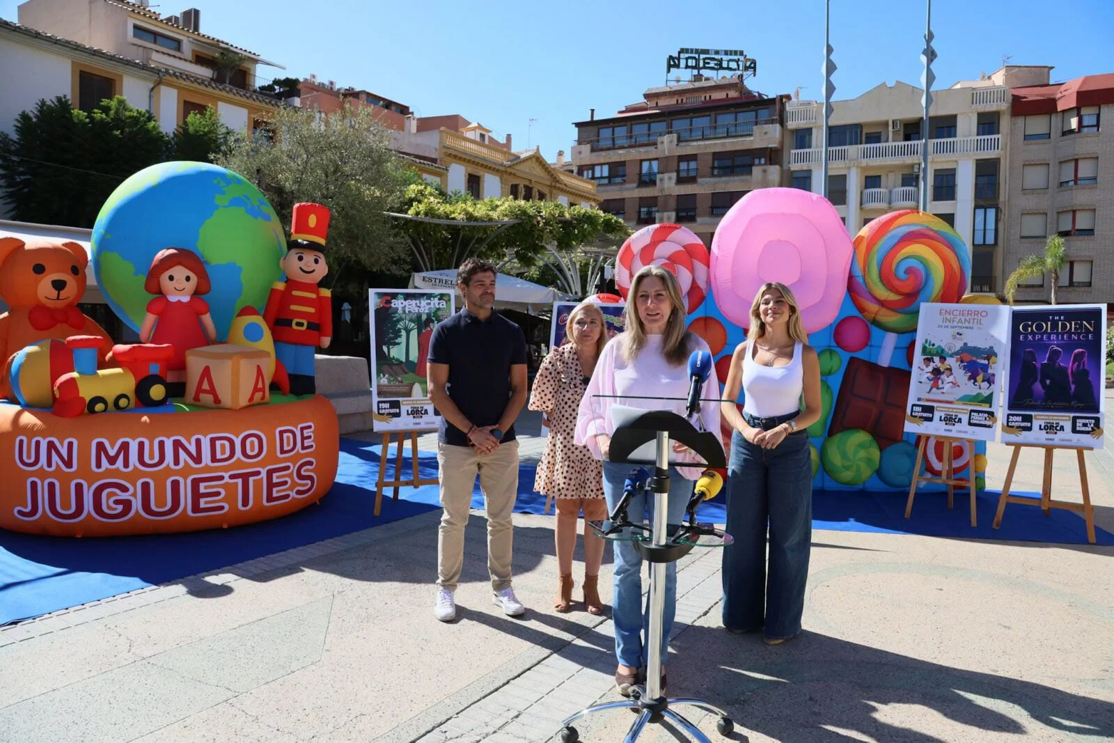 espectáculos musicales, teatro, cuentos y talleres conforman una variada agenda para los más pequeños durante la feria de lorca2